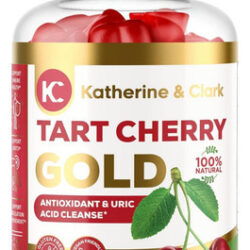 Katherine & Clark Tart Cherry Gold Montmorency Gummies - Tar