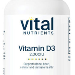 Suplemento De Nutrientes Vitais, Vitamina D3 2.000 Ui, 90 Cá