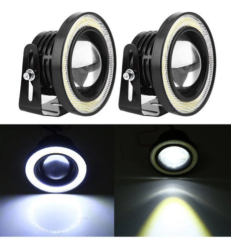 Luzes Universais Angel Eyes, 2 Unidades, 10 W, Led Cob Dayti - Imagem 10