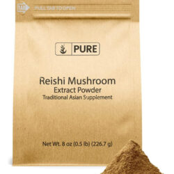 Ingredientes Originais Puros Cogumelo Reishi (8 Onças) Lingz