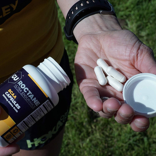 Gu Energy Roctano Ultra Endurance Cadeia Aminoácidos E Cápsu - Imagem 2