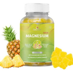 Gomas De Magnésio Belive 200mg - 60 Ct | Suplementos De Gli