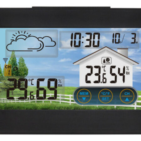 Estação Meteorológica Sem Fio Forecaster Indoor Outdoor - Imagem 5