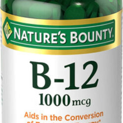 Vitamina B-12 Marca Nature S Bounty, 1000 Mcg, 200 Comprimid