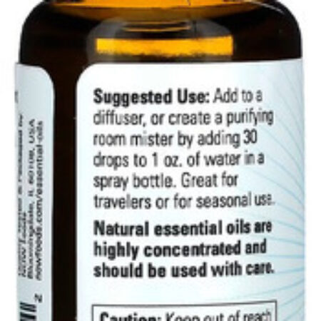 Mistura Óleo Clear The Air Now Foods 30ml Importado - Imagem 2