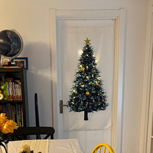 H Tapeçaria De Árvore De Natal 3d Portátil - Imagem 9