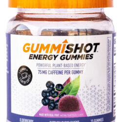 Gomas Energéticas Gummishot, 1125 Mg De Cafeína Mastigável À