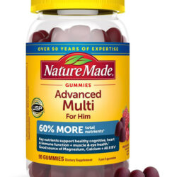 Gomas Multivitamínicas Avançadas Da Nature Made Para Ele Com