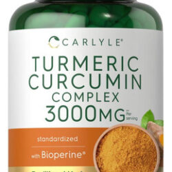 Carlyle Cúrcuma Curcumina Com Pimenta Preta 3000mg | 90 Cáps