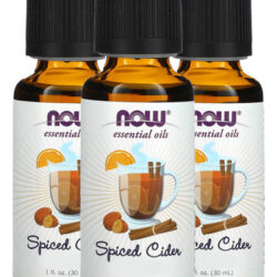 Mistura De Óleo Spice Cider Now Foods 30 Ml Importado 3un