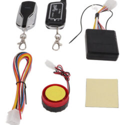 J Sistema De Alarme Bidirecional Da Motocicleta Alert Lcd