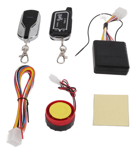 J Sistema De Alarme Bidirecional Da Motocicleta Alert Lcd