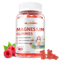 Gomas De Glicinato De Magnésio 600mg, Suplemento De Magnésio