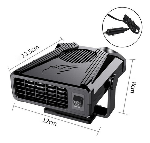 Ventilador De 24 V 2 Em 1 Secador De Pára-brisa 12v - Imagem 9