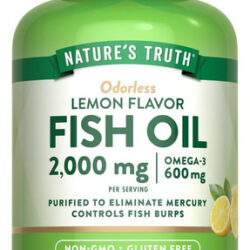 Suplemento De Óleo De Peixe Natures Truth | 2000mg | 110 Cáp