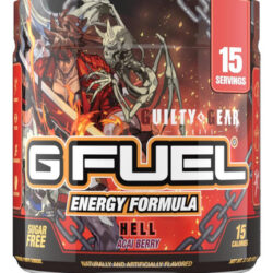 G Combustível Guilty Gear Hell Energy Drink Pó, Mix De Cafeí