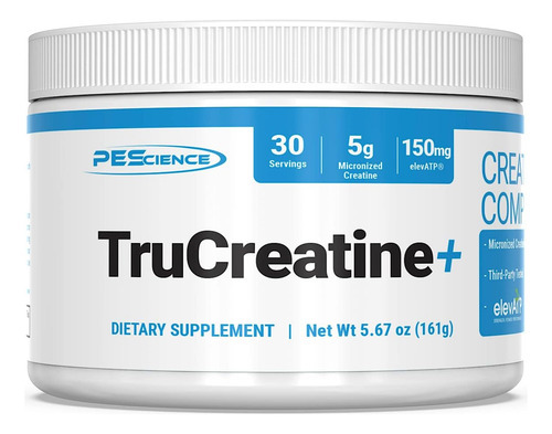 Pescience Trucreatine+, Monohidrato De Creatina Pura E Pó El
