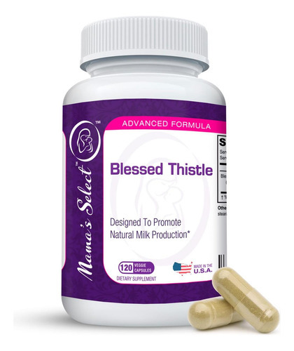 Suplemento De Amamentação Mamas Select Blessed Thistle, 800