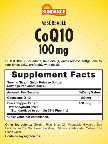 Coqmg | 60 Cápsulas Softgel Absorvíveis | Com Extrato De Pim - Imagem 2