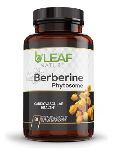 Bleaf Natures Berberine Phytosome Vegetarian Capsules - Ab