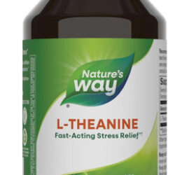 Natures Way L-teanina, Suporte Ao Estresse*, Promove Relaxam