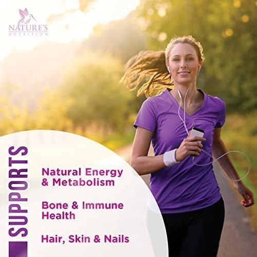 Vitamina B-12/natures Nutrition/ 60 Cápsulas - Imagem 5