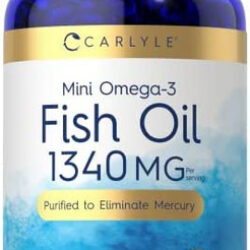 Carlyle Mini Cápsulas Softgel De Óleo De Peixe 1340mg | 200