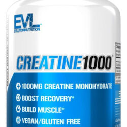 Cápsulas De Monohidrato De Creatina Pura Evlution 1000 Mg N