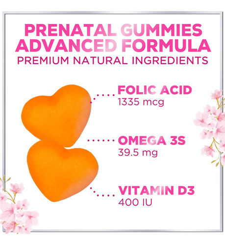 Pré-natais Para Mulheres Com Folato + Dha Para Gravidez E Su - Imagem 3