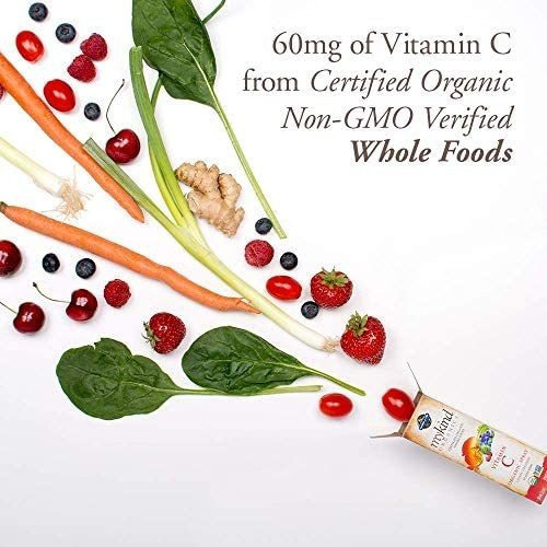 Vitamina C Garden Of Life Mykind Organics 60 Mg 2 Onças/cere - Imagem 2