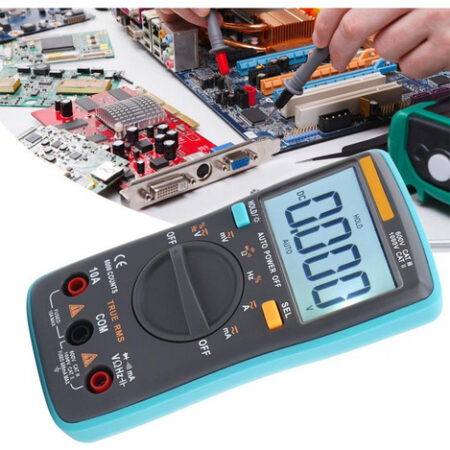 Zt101 Multímetro Digital Ac Dc Voltímetro Amperímetro Ohmíme - Imagem 5