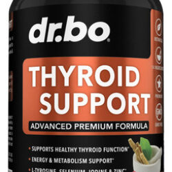 Suplemento De Suporte À Tireoide Dr. Bo Natural Para Mulhere
