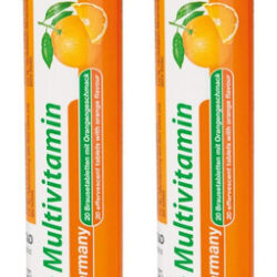 Multivitaminas Alemãs 10 Vitaminas - 40 Comprimidos Efervesc