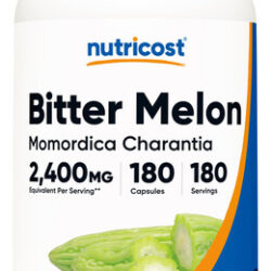 Suplemento Nutricost Bitter Melon 600 Mg (2.400 Mg Eq.) 180