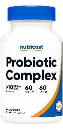 Suplemento Nutricost Probiótico Complex 10 Bilhões De Cfu 60 - Imagem 2
