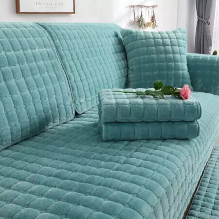 Capa Pra Sofá Flannel Retrátil 90*90cm 4 Lugares - Imagem 15