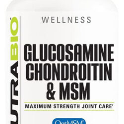 Suplemento Nutrabio Glucosamina Condroitina E Optimsm, Fórm