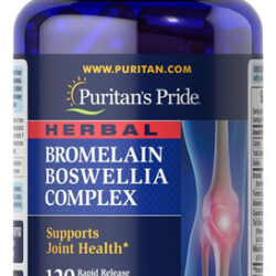 Puritans Pride Herbal Joint Soother® Bromelain Boswellia Com