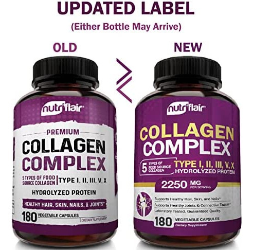 Comprimidos Nutriflair Multi Collagen Peptides 2250mg, 180 - Imagem 4