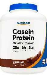 Proteína Em Pó Nutricost Casein Chocolate 2,27 Kg Sem Glúten - Imagem 2