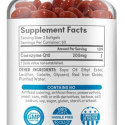 Ojoslabs Coqmg - Suplemento Dietético De Coenzima Q10, Fácil