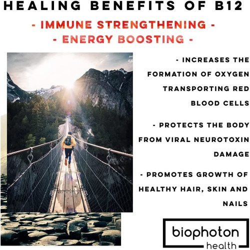 Biophoton Health Vitamin B12 Bioactive Methyl Blend - Liquid - Imagem 3