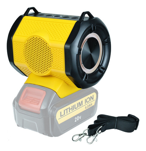 Alto-falante Portátil Sem Fio Bluetooth Sem Fio Para Dewalt - Imagem 4