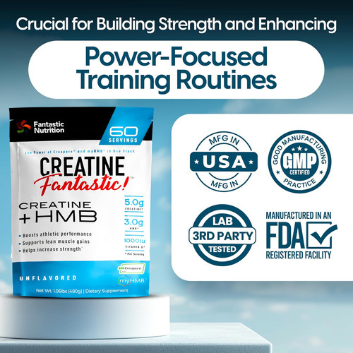 Creatina De Nutrição Fantástica Fantástica 5g Creapure Creat - Imagem 5