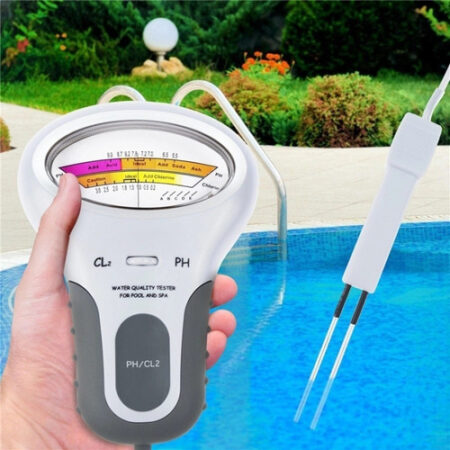 2 Em 1 Ph Medidor De Cloro Tester Pc-102 Testador De Ph Clor - Imagem 3