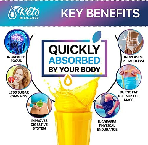 Keto Diet Drops Com Cetonas Exógenas Bhb - Fabricado Nos Eu - Imagem 3