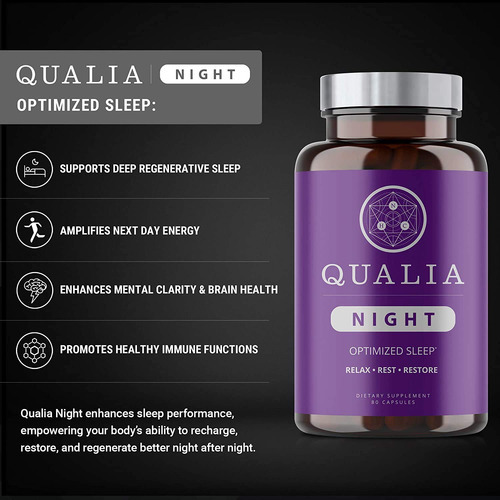 Coletivo Sleep Aid Neurohacker Qualia Night 100 Dias Guaran - Imagem 4
