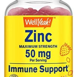 Wellyeah Zinc Gummies 50 Mg - Suporta Função Imunológica Sa