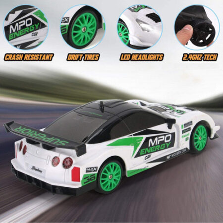 Brinquedo Drift Rc Car 4wd Drift Car Com Controle Remoto Dri - Imagem 32