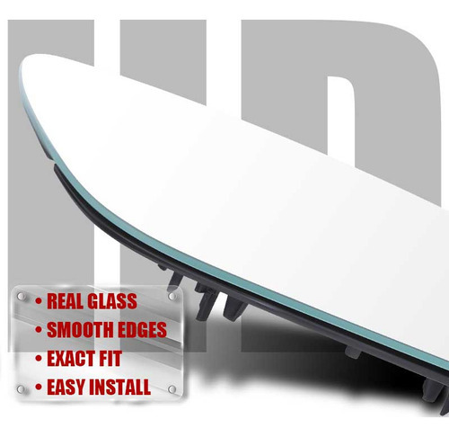 Vidro De Espelho Retrovisor Esquerdo Para Vw Tiguan 09-17 - Imagem 4